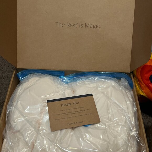 Rest Evercool® Cooling Comforter ivory King NEW UNUSED OPEN BOX - Picture 4 of 4